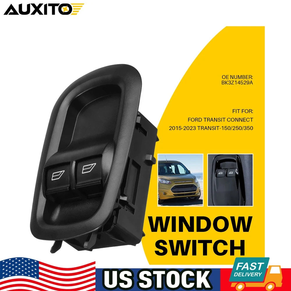 Front LH Power Window Switch Master Control for Ford Transit (2015–2023)