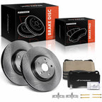 Front Disc Brake Rotors & Ceramic Pads for Subaru Impreza (2005–2014)