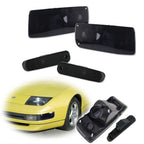 Sport Style Signal/Side Marker Light Black Covers for Nissan 300ZX Z32