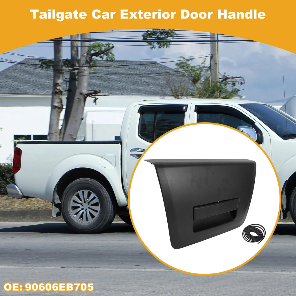Rear Door Handle for Nissan Frontier (2005–2023) No. 90606EB705 Black ABS