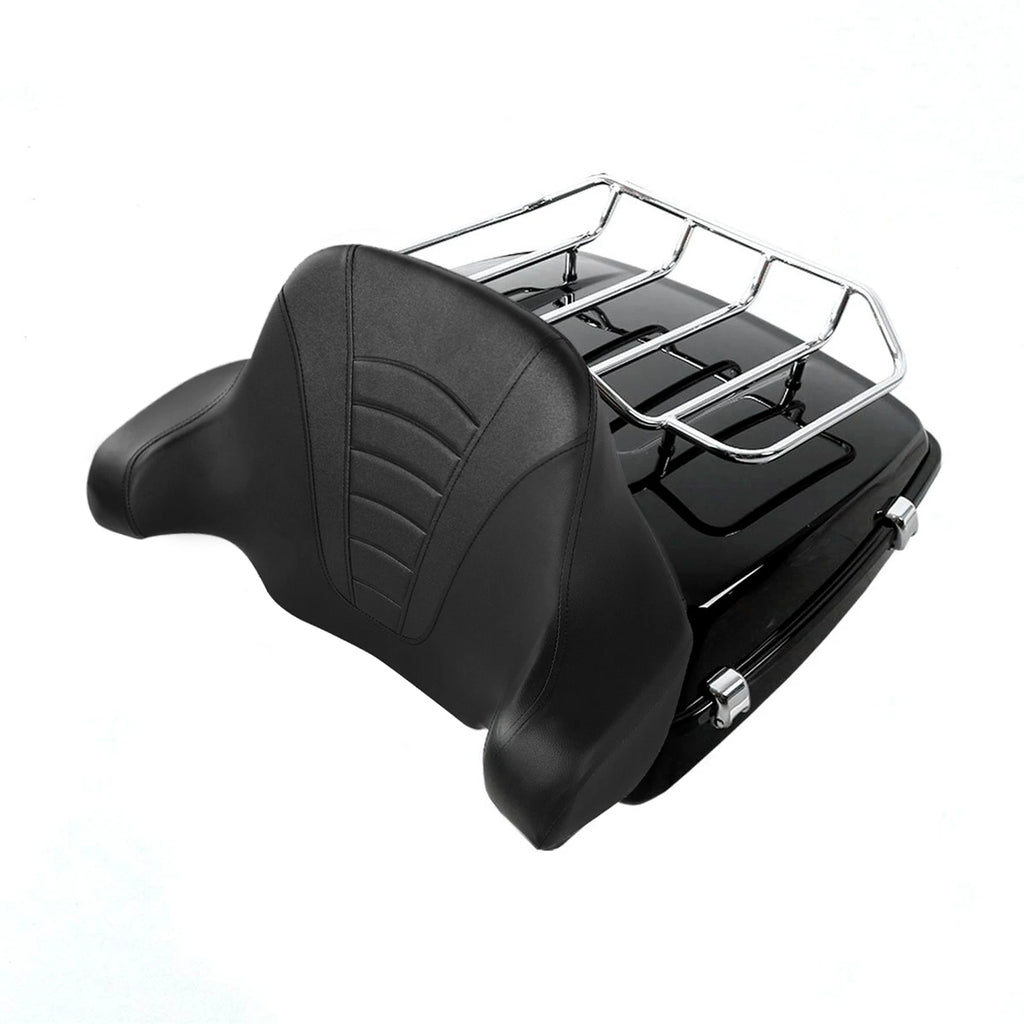 Chopped Trunk Solo Rack Base Plate for Harley Touring Glide (2014–Present)