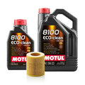 MOTUL 0W-20 Engine Oil 6L & Mann HU816X Oil Filter for BMW