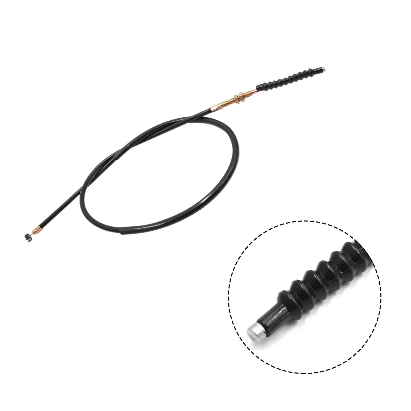 42.5" Black Rubber Clutch Cable for Honda CG125 (2000-2023)