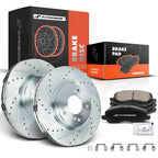 Front Drilled Brake Rotors & Ceramic Pads for Mitsubishi Outlander (2003–2023)