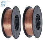 2 Pack Mild Steel MIG Welding Wire for Universal Use (10-lbs Roll)