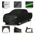 Car Cover for GMC Sierra (X-Large, Waterproof, All Weather, Zipper)