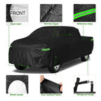 Car Cover for GMC Sierra (X-Large, Waterproof, All Weather, Zipper)