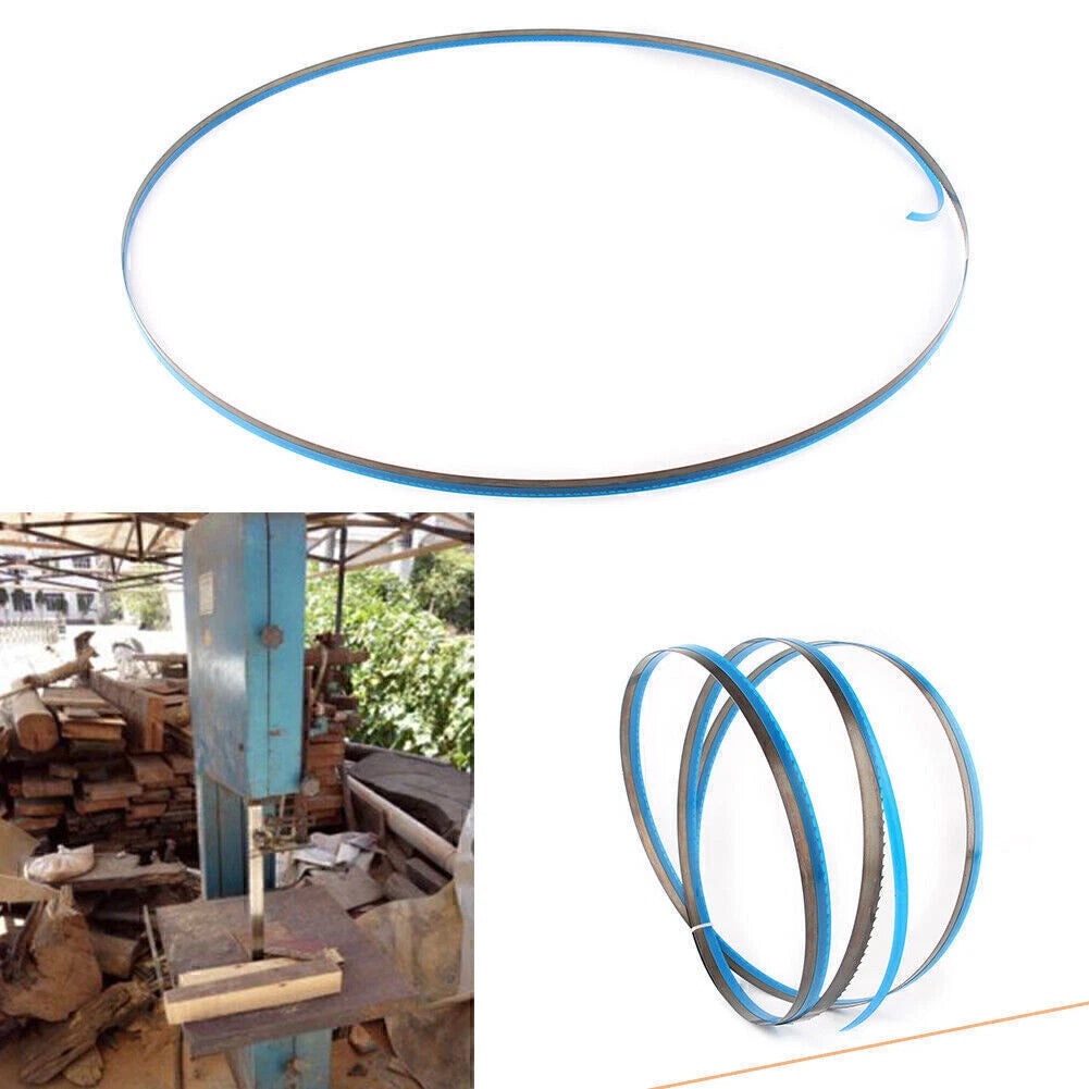 Carbon Steel Band Saw Blade for Wood Cutting (Set of 2)