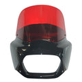 11" Red Front Fairing Windshield for Harley Softail Fat Bob 114 (2018-2024)