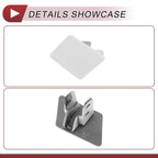 Bumper Headlight Washer Nozzle Cover Cap for BMW 335d White