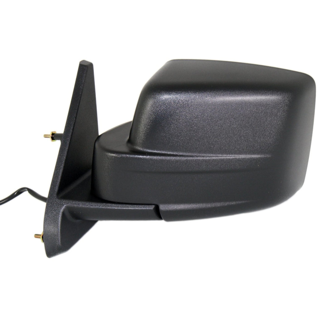 Set of 2 Power Textured Black Side Mirrors for Jeep Patriot (2007–2017)