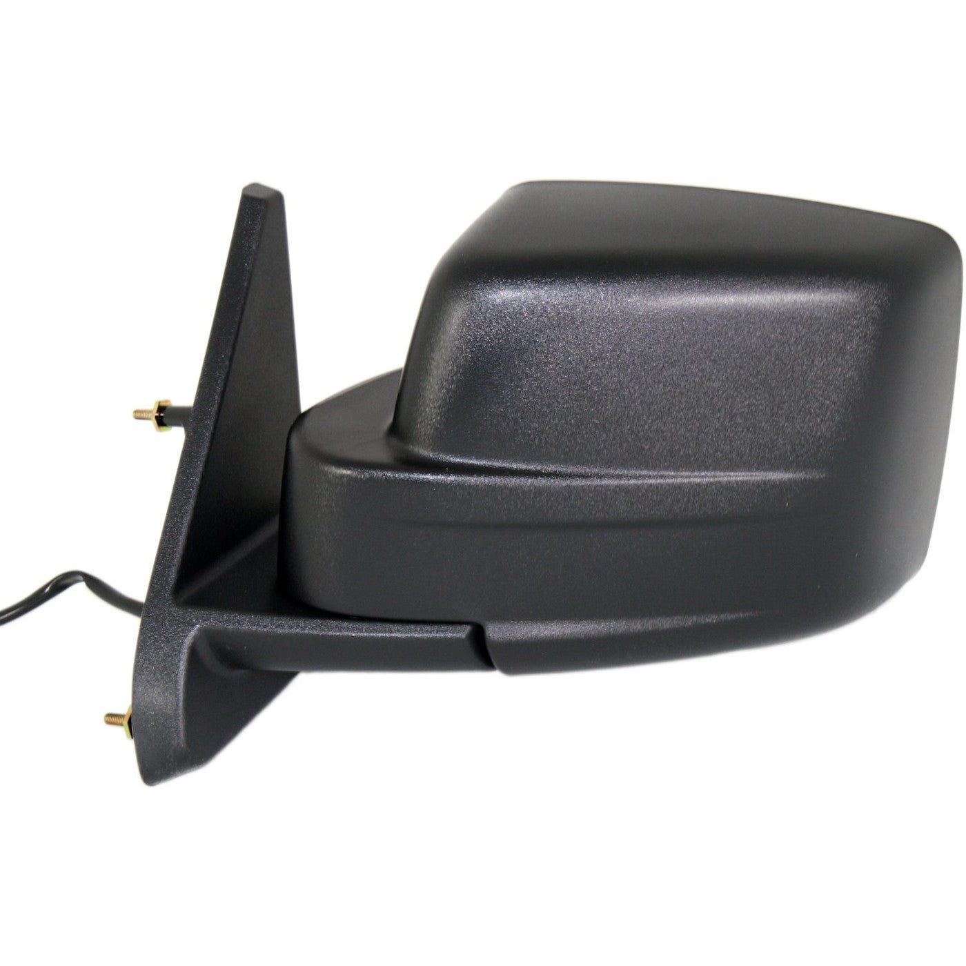 Set of 2 Power Textured Black Side Mirrors for Jeep Patriot (2007–2017)