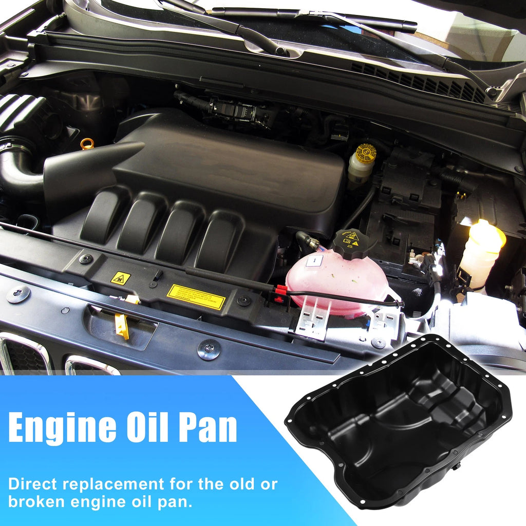 Oil Pan for Dodge Dart (2013–2016) & Jeep Cherokee (2014–2020) No. 5047566AB