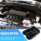 Oil Pan for Dodge Dart (2013–2016) & Jeep Cherokee (2014–2020) No. 5047566AB