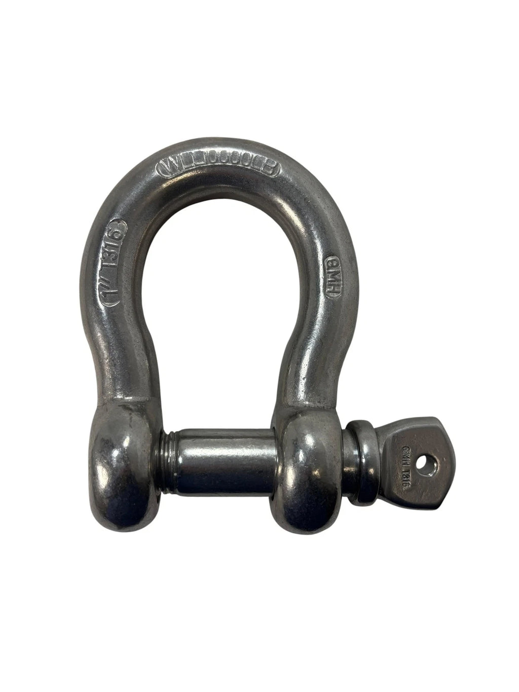 1" T316 Stainless Steel Boat Anchor Shackle WLL 10,000 lb