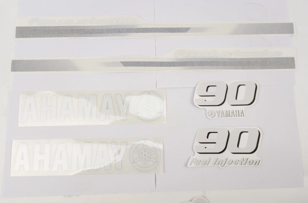 Sticker Kit for Yamaha 4 Stroke 90HP Outboard (Anti-UV)