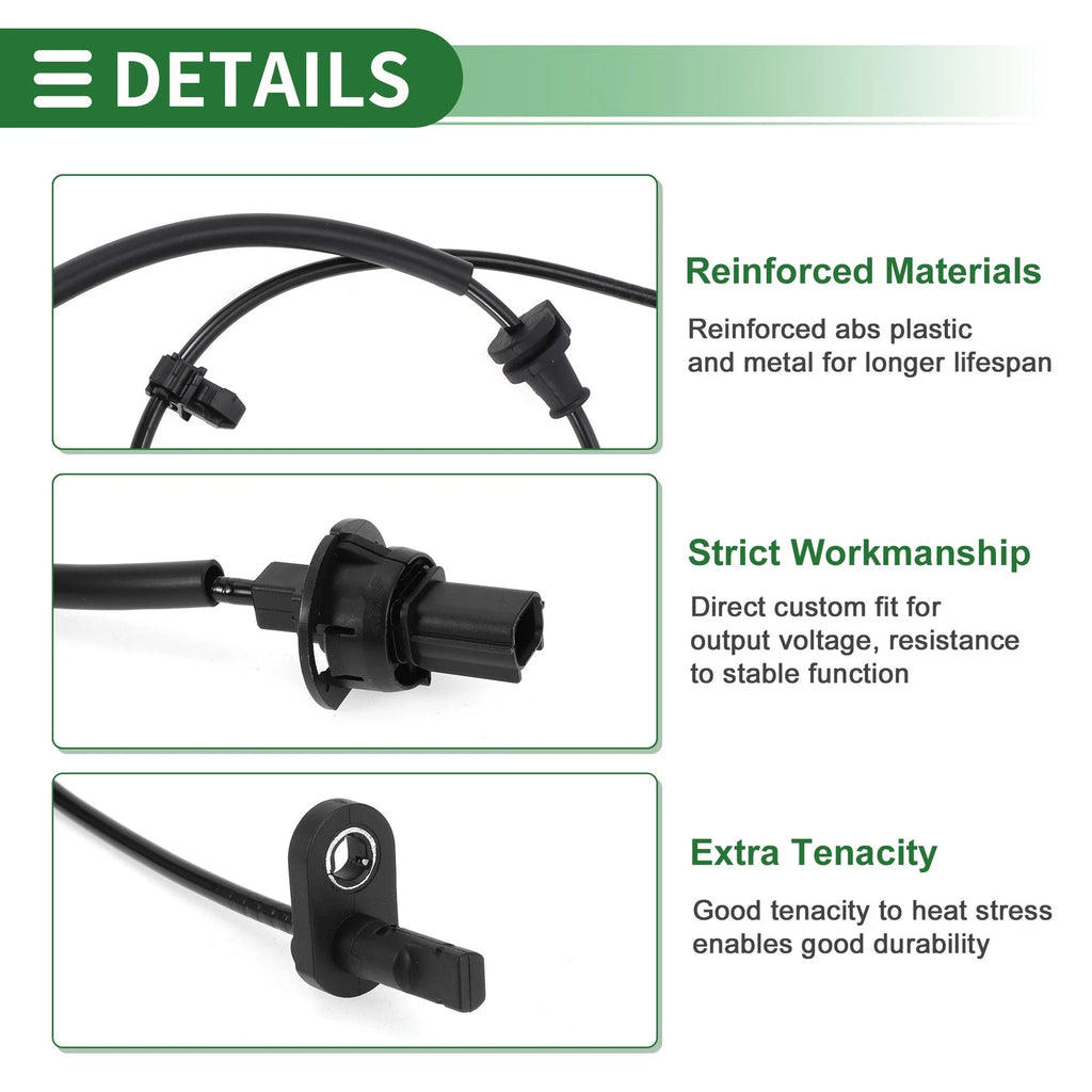 ABS Wheel Speed Sensor No. 57455TJAH02 for Honda Greiz Gienia (2016–2020)