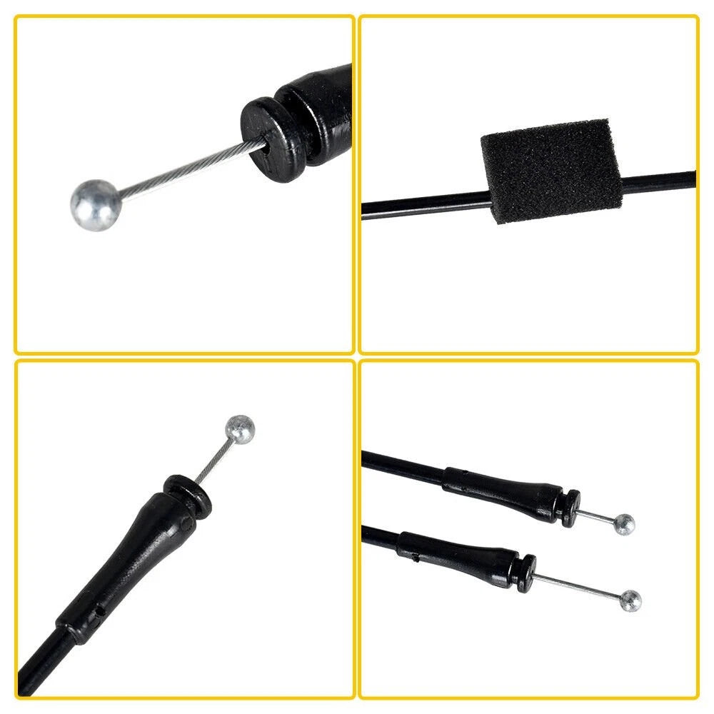 2X Rear Hinged Door Lower Latch Cable Right RH for E150 E250 E350 E450 E550