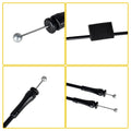 2X Rear Hinged Door Lower Latch Cable Right RH for E150 E250 E350 E450 E550