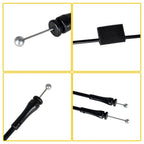 2X Rear Hinged Door Lower Latch Cable Right RH for E150 E250 E350 E450 E550