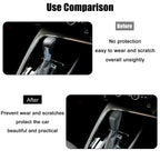 Gear Shift Knob Cover for Honda Accord (2018-2023) - Carbon Fiber Pattern Black