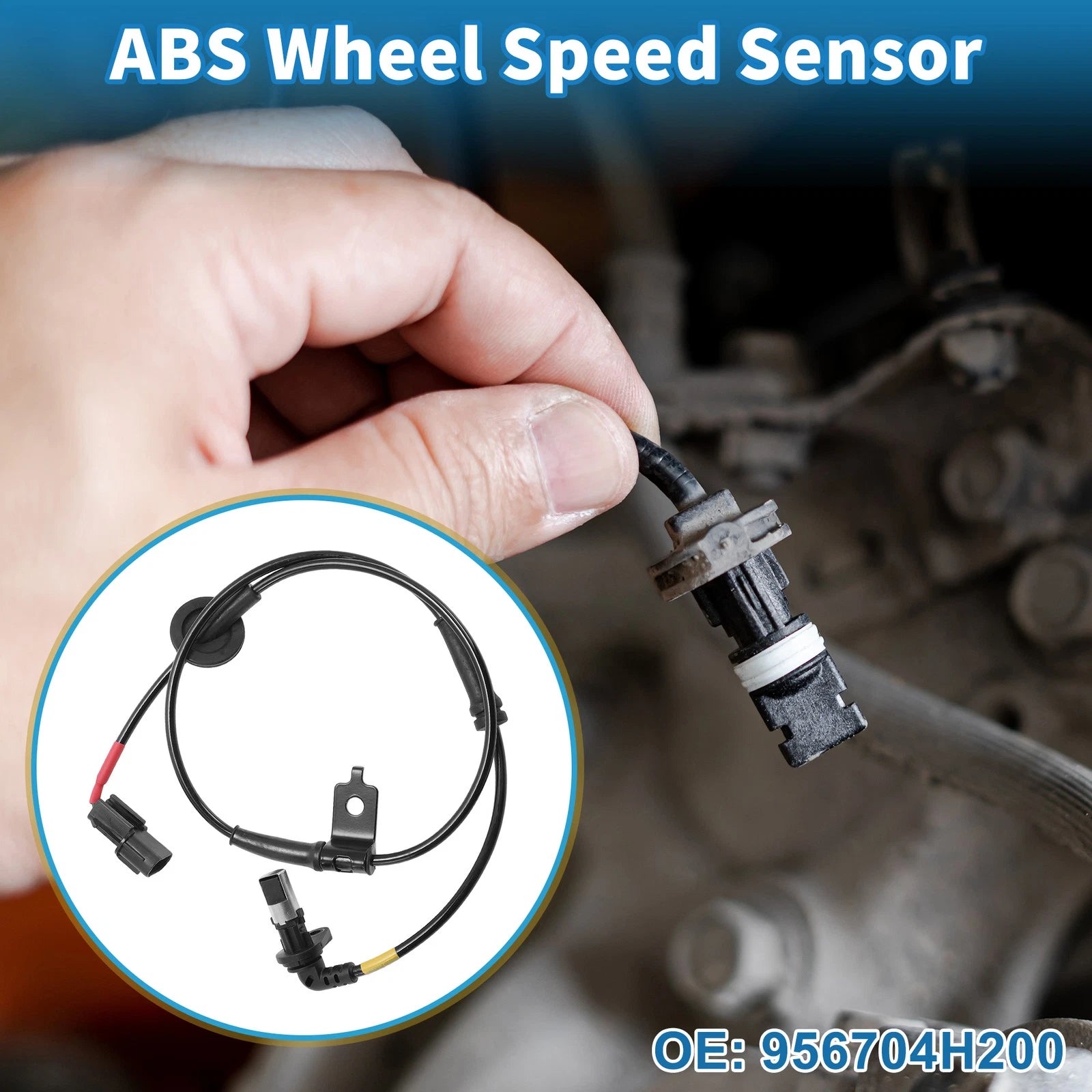 ABS Wheel Speed Sensor No. 956704H200 for Hyundai Starex (2007–2014)