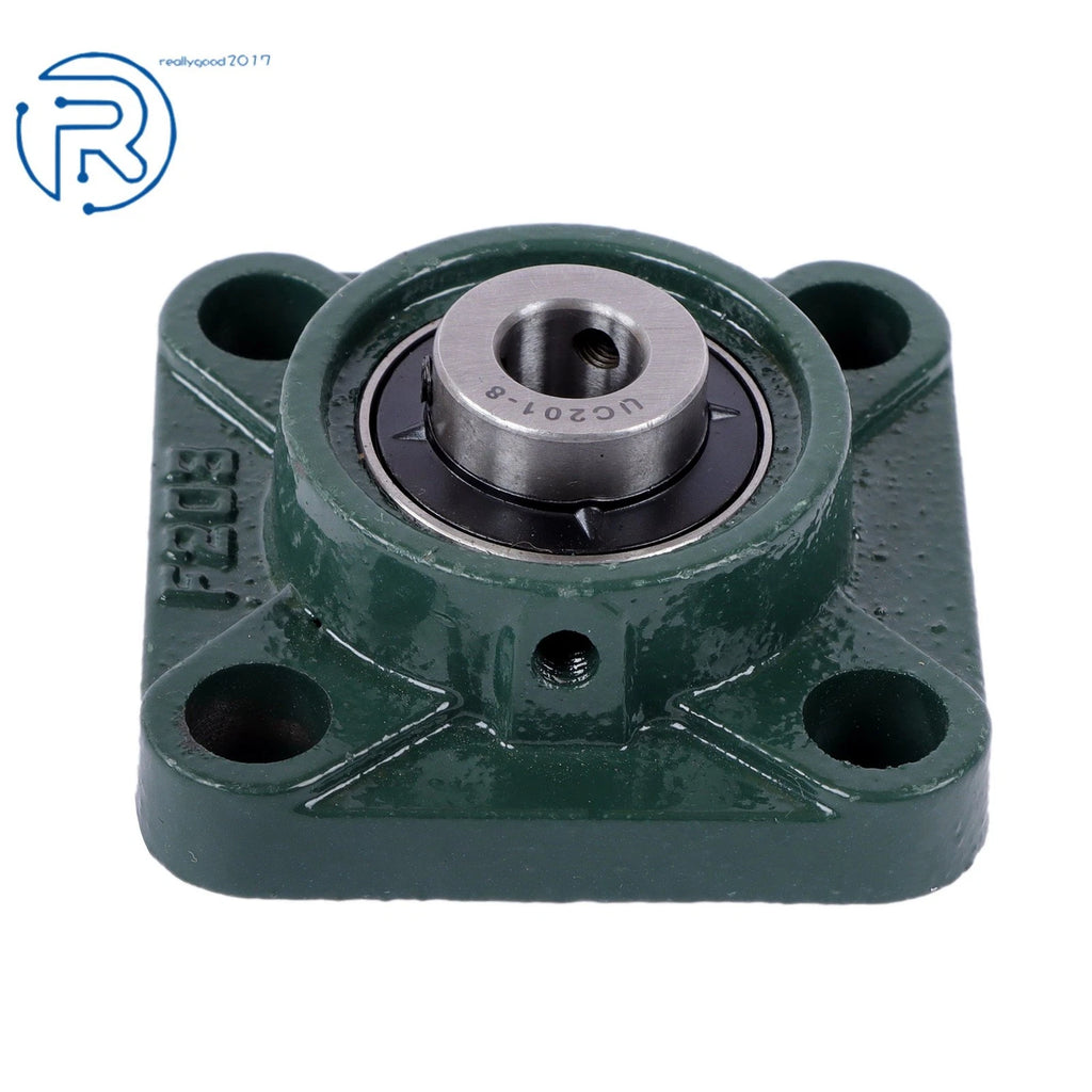 Set of 10 Pillow Block Flange Bearings for UCF201-8