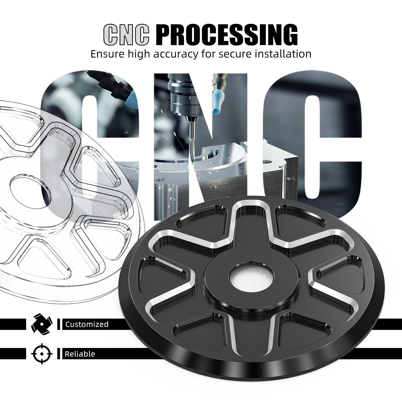Front Sprocket Cover Chain Guard for Harley Nightster Special (2022–2023)