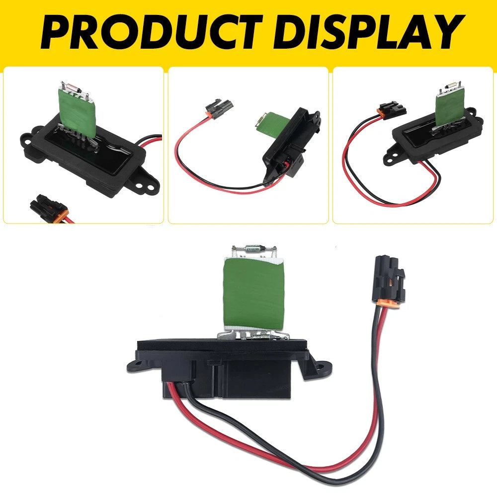 Blower Motor Resistor for Chevy Silverado GMC Sierra 1500 2500 3500 (2003–2006)