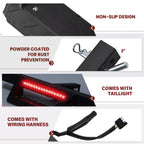 Tow Trailer Receiver Hitch Step Bar Bumper Guard with LED for Make Model