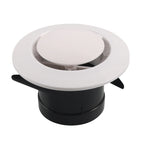 Round AC Air Ceiling Vent for RV Camper Trailer (Adjustable Rotate)