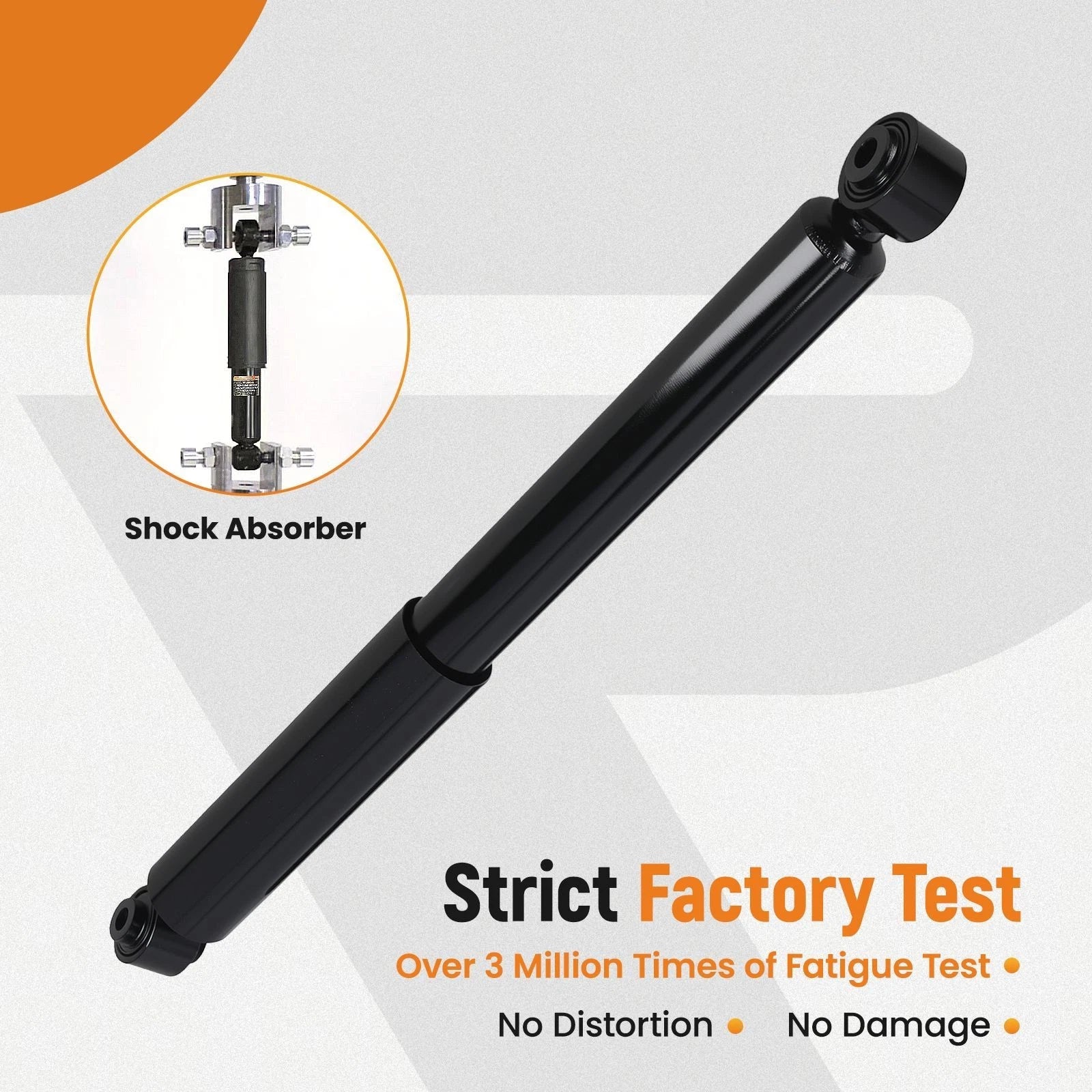 2X Rear Shock Absorbers for Dodge Nitro (2007–2011) Jeep Liberty (2002–2012)
