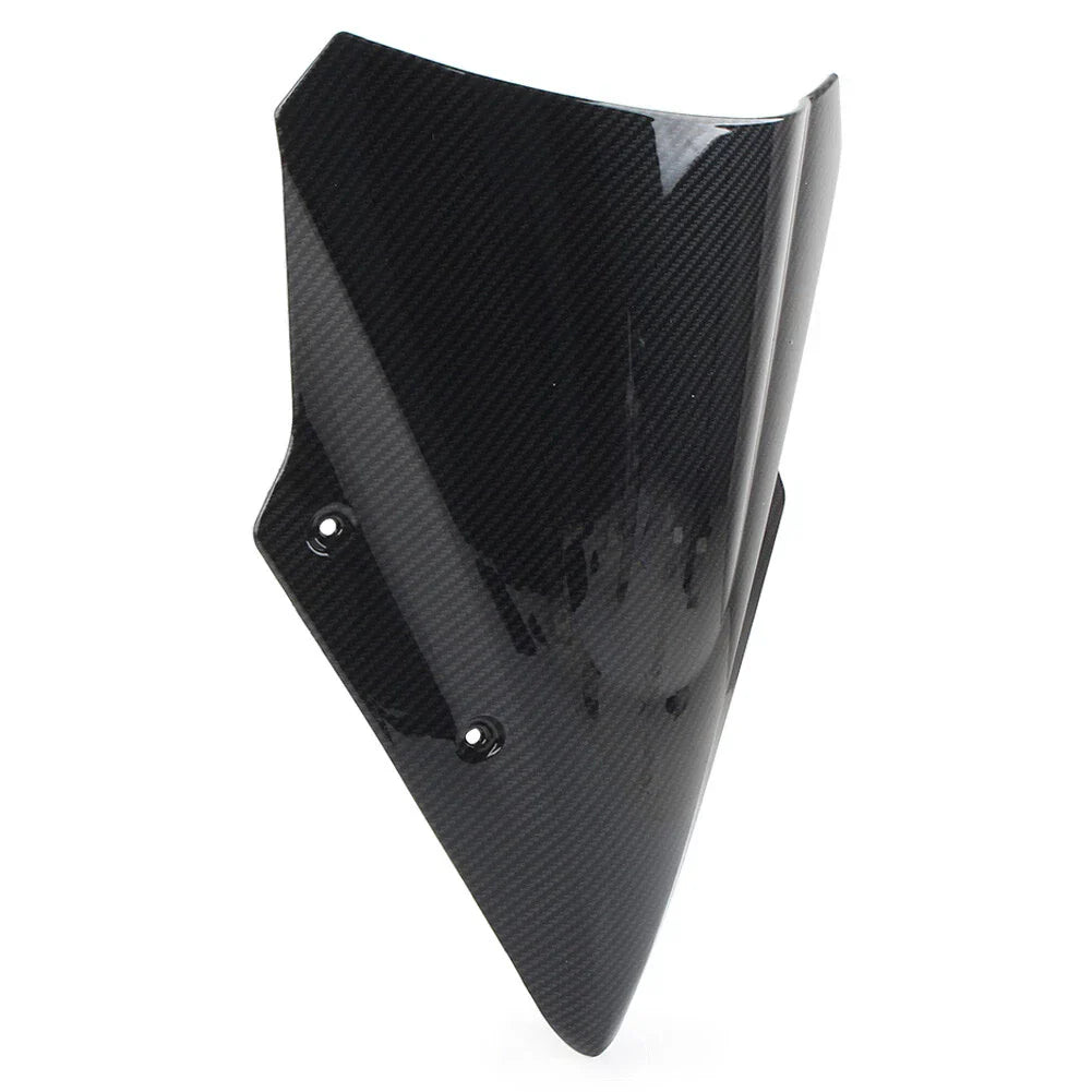 Black Carbon Fiber Windshield for Kawasaki Ninja 650 EX650 ER6F (2017-2019)