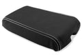 Leather Console Lid Armrest Cover for Chevrolet Camaro (1982–1992) White Stitch