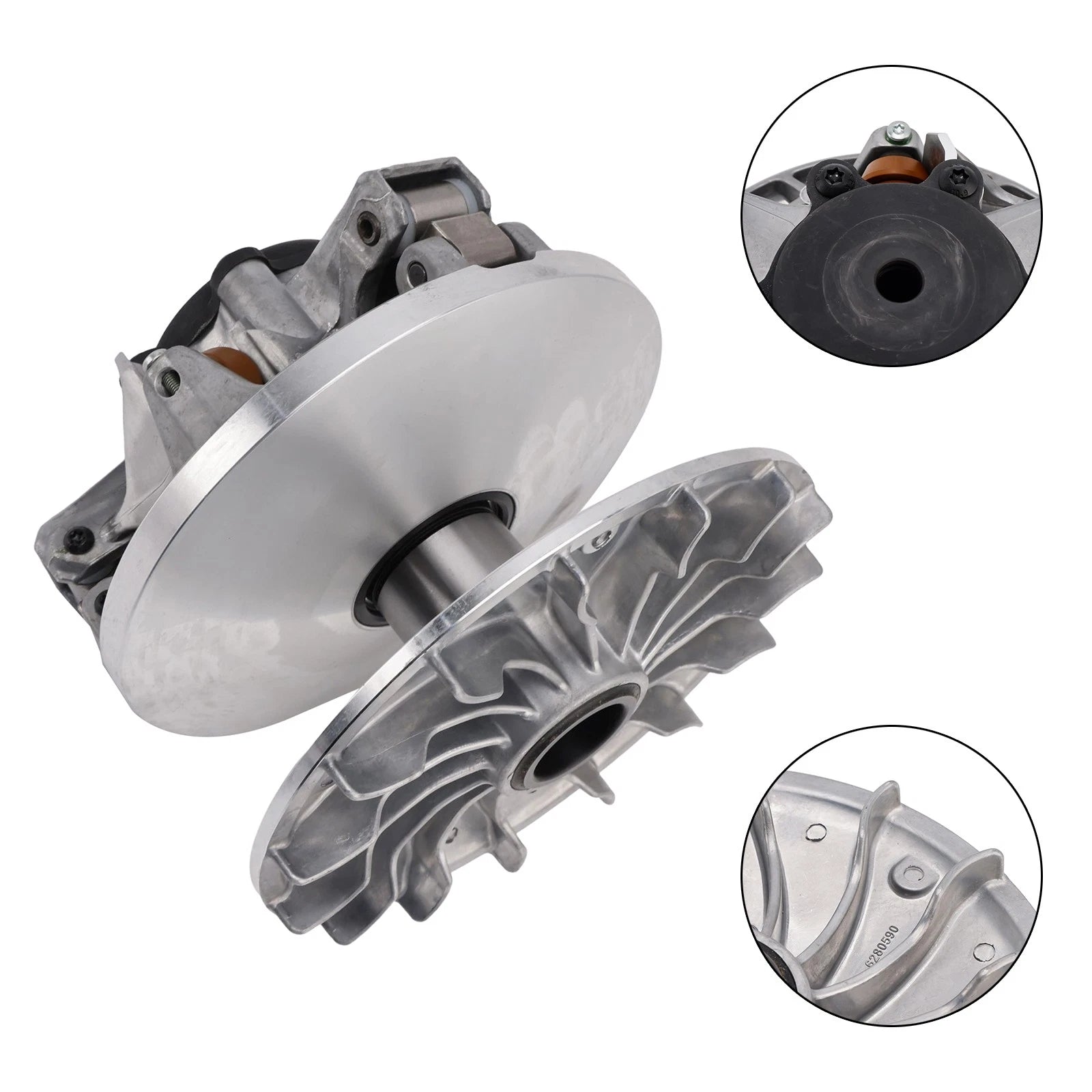 Front Complete Variator Set 420686870 for Can-Am Maverick Turbo (2013–2023)
