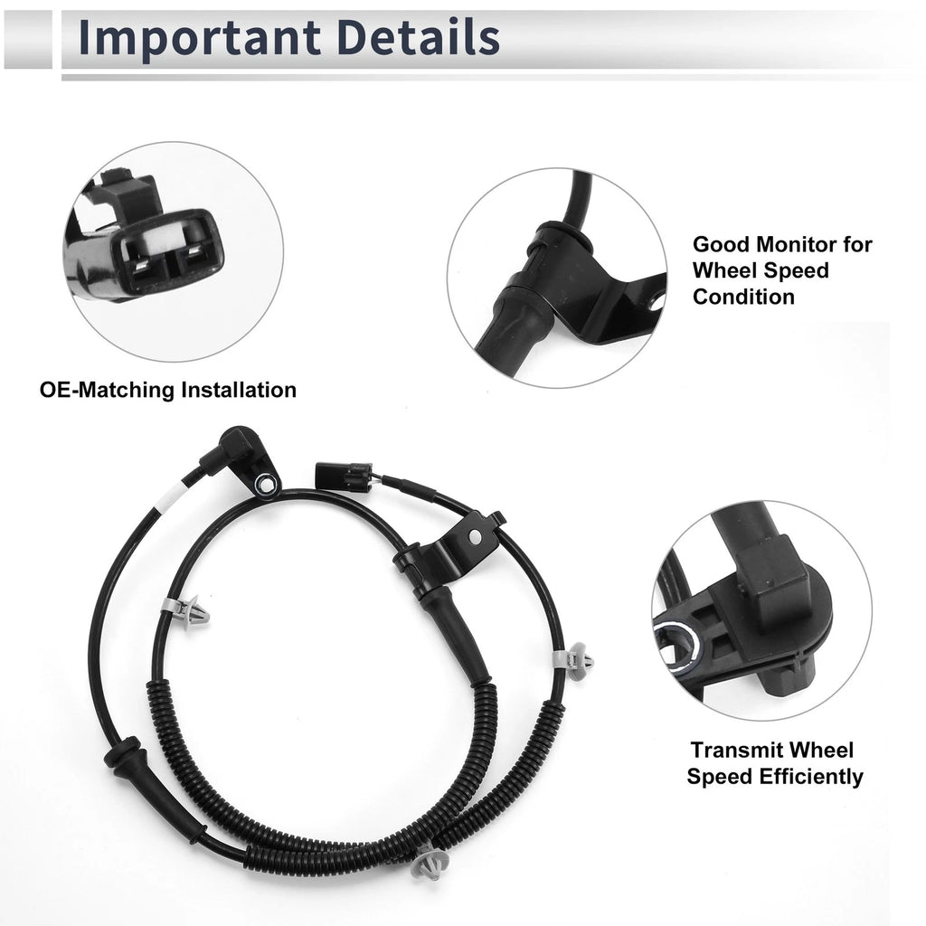 ABS Wheel Speed Sensor No. 956702B000 for Hyundai Santa Fe (2007–2009)
