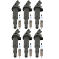 Set of 6 Ignition Coils & 6 Spark Plugs for BMW 3.0 L6 N52 (2006–2013)