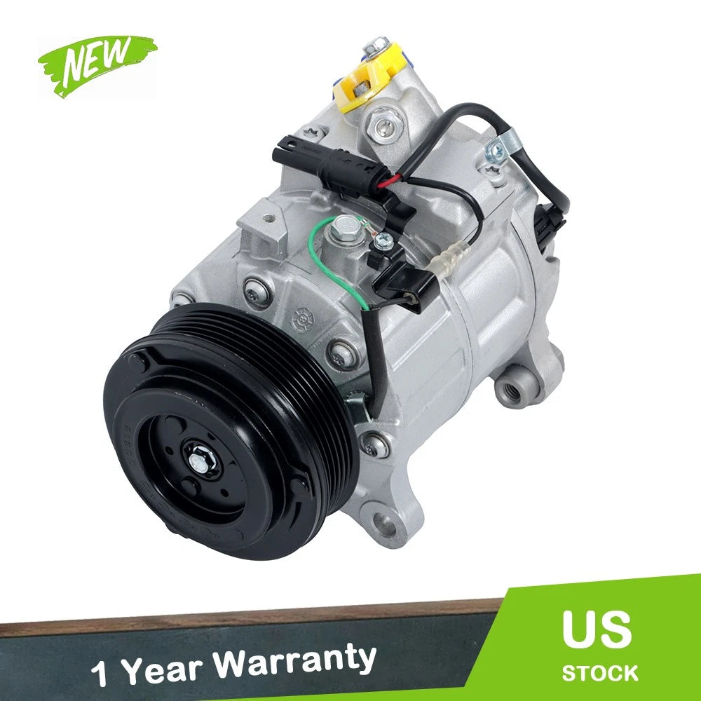 A/C Compressor with Clutch for BMW 228i 328i 428i 528i xDrive 535i GT X5 (2012–2019)