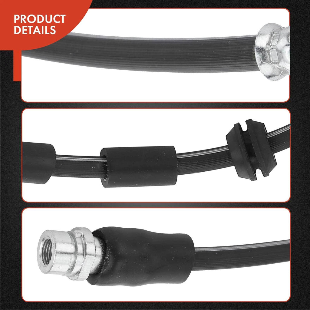 Front Left Brake Hydraulic Hose for Toyota Corolla Matrix Pontiac Vibe (2003–2008)