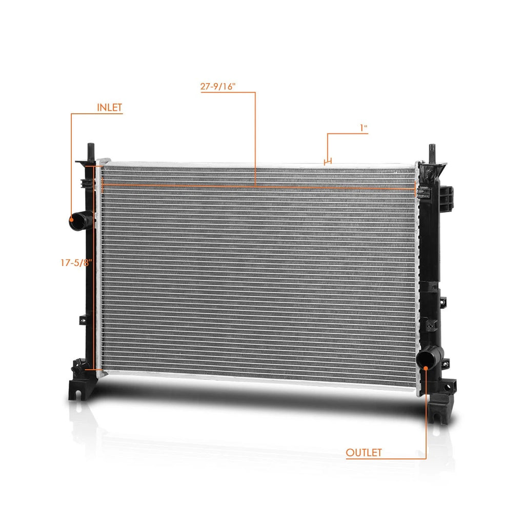 Aluminum Cooling Radiator for Chrysler Pacifica 2007-2008 4.0L AT DPI-13025