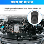 2 x Vehicle Hood Rubber Bumper Stops for Hyundai Kia