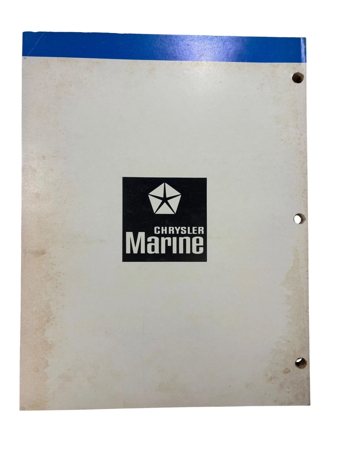 Service Manual for Chrysler Outboards OB3646 (75/85 HP)