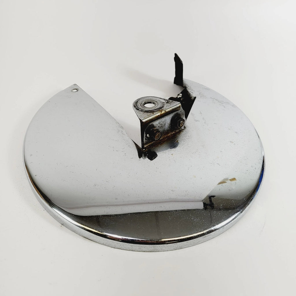 Chrome Front Left Wheel Rotor Cover Guard for Harley-Davidson FLHR (1994–1999)
