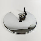 Chrome Front Left Wheel Rotor Cover Guard for Harley-Davidson FLHR (1994–1999)