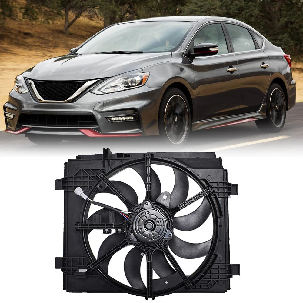 Engine Radiator Cooling Fan for Nissan Sentra (2013-2018)