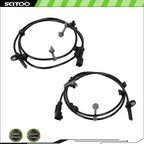 Pair of Rear ABS Wheel Speed Sensors for Ford Edge (2011–2014)