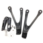 HTTMT Foot Peg for Honda CBR1000RR (2008–2010) Black Rear Passenger Bracket