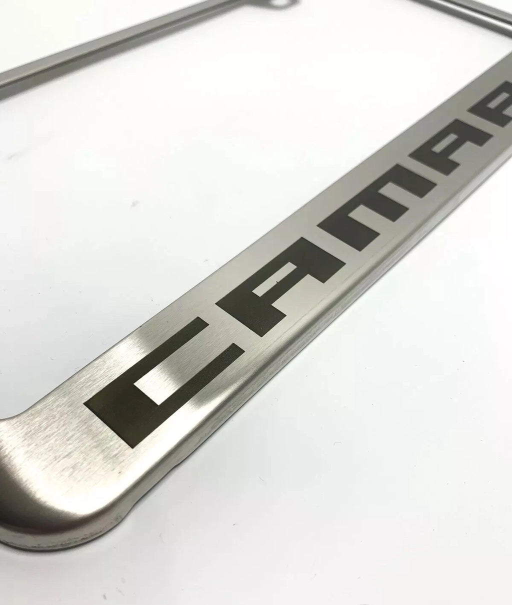 Stainless Steel License Plate Frame for Chevy Camaro (2010–2015)