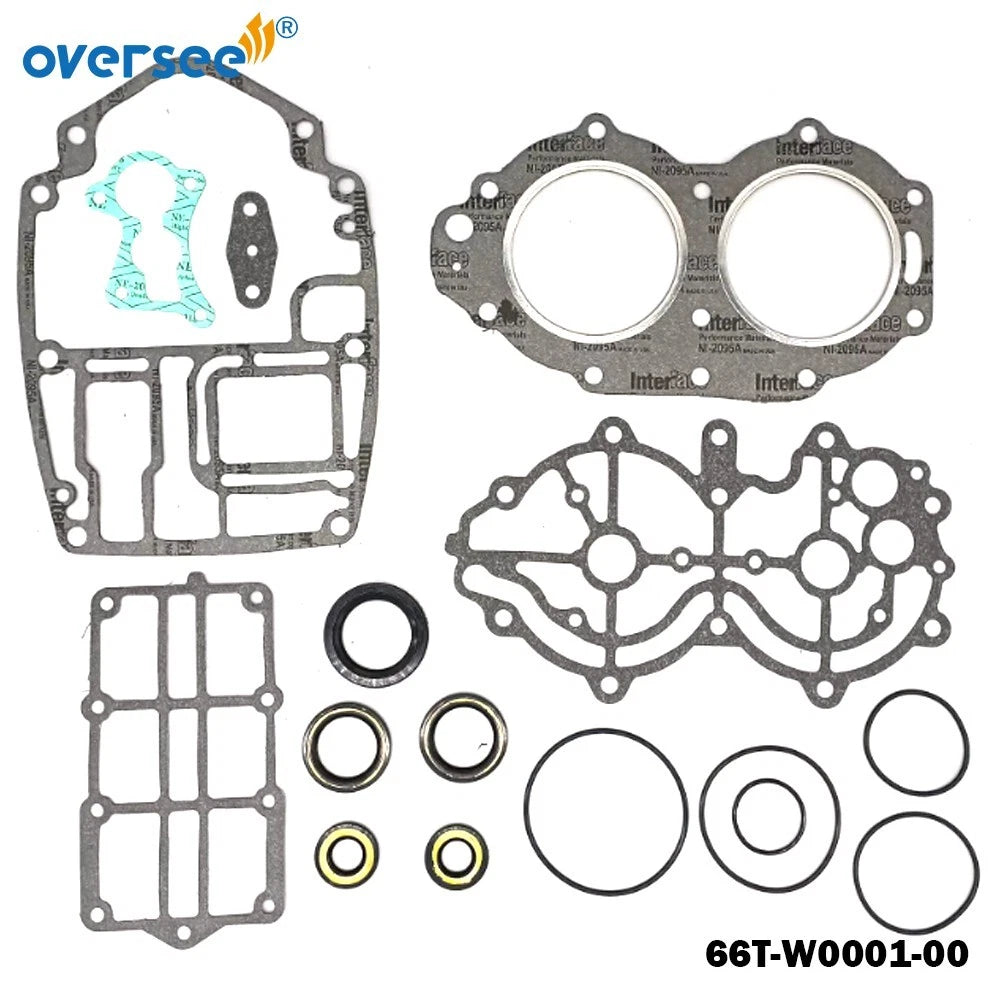 Power Head Gasket Kit for Yamaha 2T 40HP E40XMH (1966–2000)
