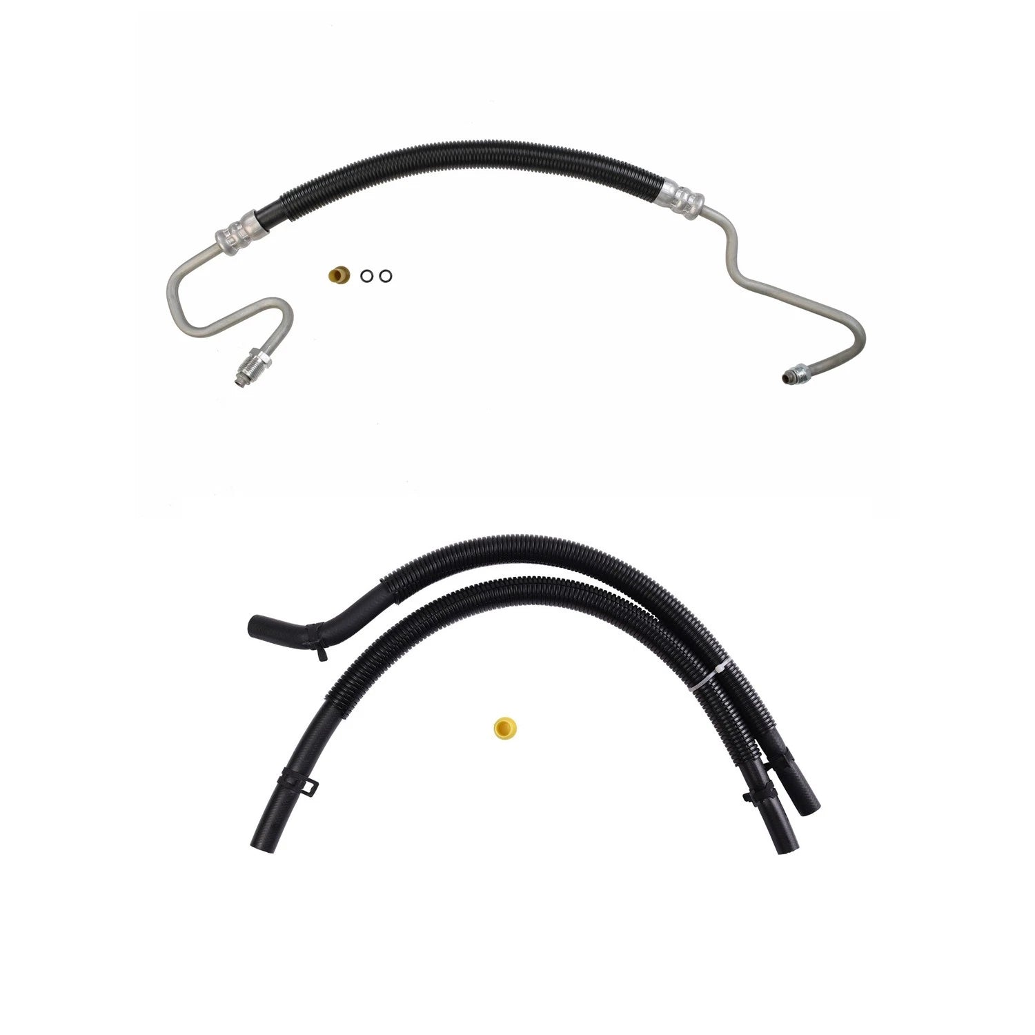 Sunsong Power Steering Pressure & Return Line Hose Kit for Sierra 1500 Yukon (2014–2019)